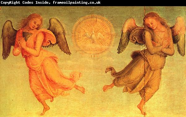 Pietro Perugino The Saint Augustine Polyptych